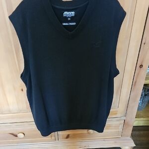 Mizuno Black V-Neck Sweater Vest